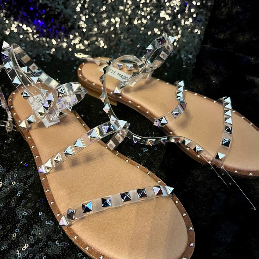 Jelly straps with Silver Studs - Steve Madden